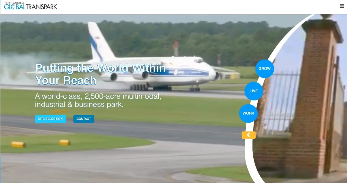 GTP, original hero section